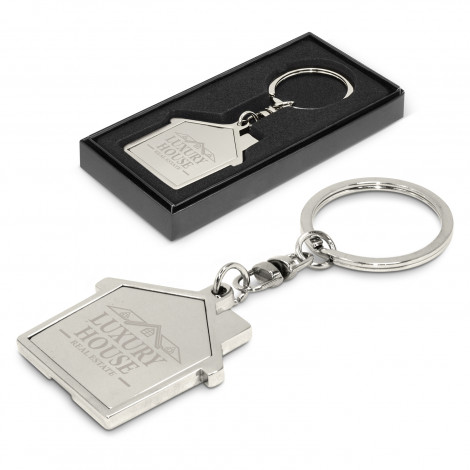 house-metal-key-ring - Image 3