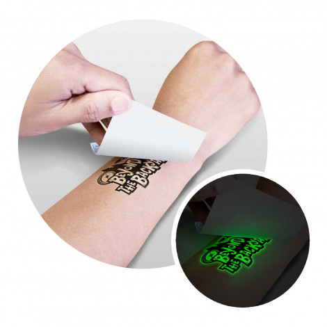 temporary-tattoo-glow-in-the-dark-51mm-x-76mm - Image 2