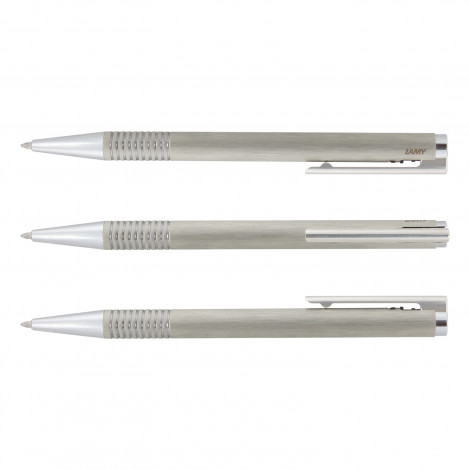 lamy-logo-pen-brushed-steel - Image 2
