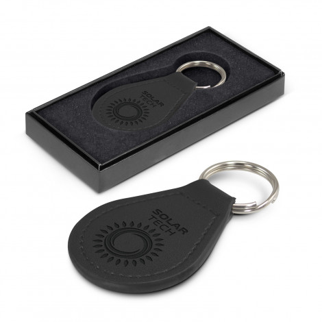 prince-leather-key-ring-round