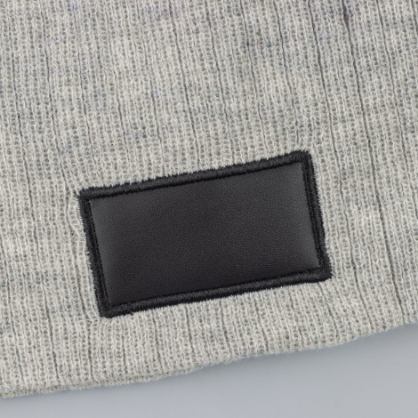 nebraska-heather-cable-knit-beanie-with-patch - Image 7