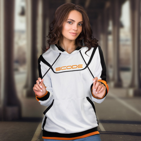 custom-womens-sports-hoodie - Image 5
