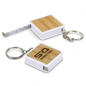 bamboo-tape-measure-key-ring